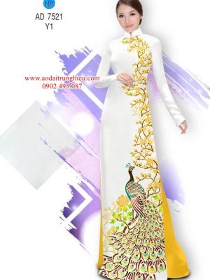 Vải áo dài chim Công thiết kế 2019 AD 7521 24 1562161745 585 Vai ao dai chim Cong thiet ke 2019 AD 7521