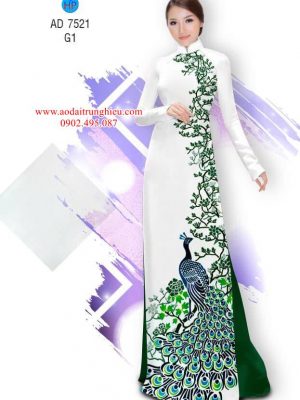 Vải áo dài chim Công thiết kế 2019 AD 7521 33 1562161745 738 Vai ao dai chim Cong thiet ke 2019 AD 7521