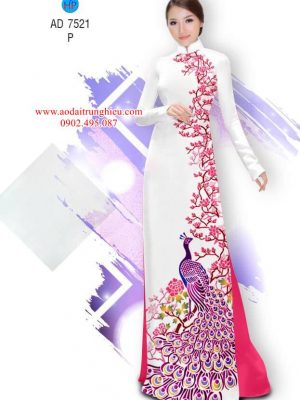 Vải áo dài chim Công thiết kế 2019 AD 7521 34 1562161745 828 Vai ao dai chim Cong thiet ke 2019 AD 7521