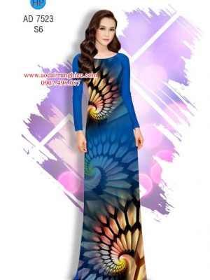 Vải áo dài Hoa ảo 3D mới ra AD 7523 28 1562162121 255 Vai ao dai Hoa ao 3D moi ra AD 7523