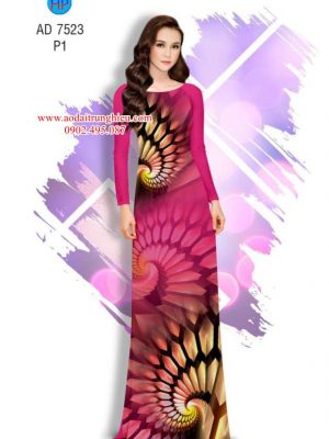 Vải áo dài Hoa ảo 3D mới ra AD 7523 33 1562162121 992 Vai ao dai Hoa ao 3D moi ra AD 7523