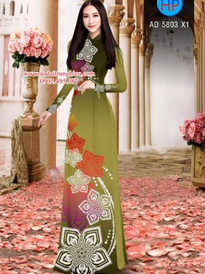 Vải áo dài Hoa in 3D mới ra AD 5803 21 1562163317 537 Vai ao dai Hoa in 3D moi ra AD 5803