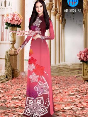 Vải áo dài Hoa in 3D mới ra AD 5803 26 1562163317 852 Vai ao dai Hoa in 3D moi ra AD 5803