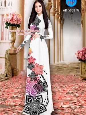 Vải áo dài Hoa in 3D mới ra AD 5803 22 1562163317 918 Vai ao dai Hoa in 3D moi ra AD 5803