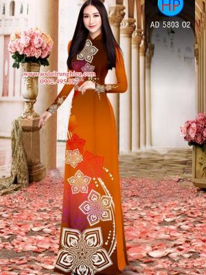 Vải áo dài Hoa in 3D mới ra AD 5803 33 1562163318 623 Vai ao dai Hoa in 3D moi ra AD 5803