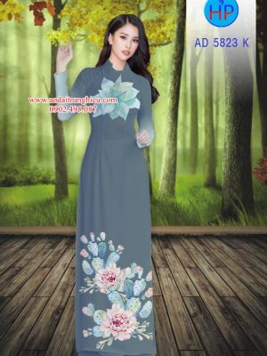 Vải áo dài Hoa in 3D kiểu mới AD 5823 28 1562164406 147 Vai ao dai Hoa in 3D kieu moi AD 5823