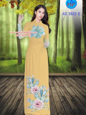 Vải áo dài Hoa in 3D kiểu mới AD 5823 29 1562164406 556 Vai ao dai Hoa in 3D kieu moi AD 5823