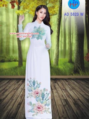 Vải áo dài Hoa in 3D kiểu mới AD 5823 33 1562164406 639 Vai ao dai Hoa in 3D kieu moi AD 5823