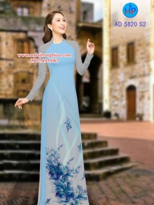 Vải áo dài Hoa in 3D kiểu mới AD 5820 29 1562166750 567 Vai ao dai Hoa in 3D kieu moi AD 5820