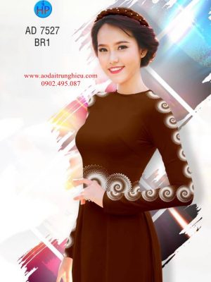 Vải áo dài Hoa văn xoáy mới ra AD 7527 34 1562247915 55 Vai ao dai Hoa van xoay AD