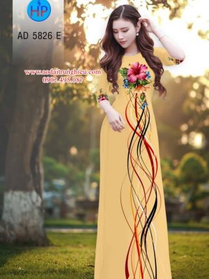 Vải áo dài Hoa Râm Bụt kiểu mới AD 5826 23 1562336818 534 Vai ao dai Hoa Ram But kieu moi AD 5826
