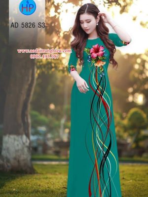 Vải áo dài Hoa Râm Bụt kiểu mới AD 5826 36 1562336818 760 Vai ao dai Hoa Ram But kieu moi AD 5826