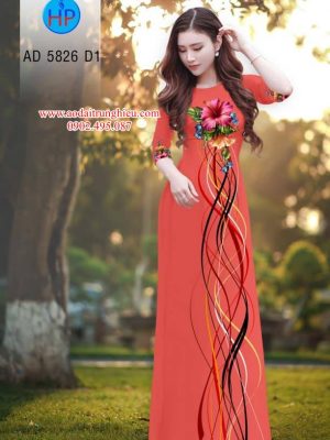 Vải áo dài Hoa Râm Bụt kiểu mới AD 5826 37 1562336818 910 Vai ao dai Hoa Ram But kieu moi AD 5826