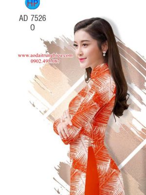 Vải áo dài Lá kiểu mới AD 7526 24 1562338915 256 Vai ao dai La kieu moi AD 7526