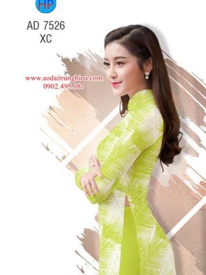 Vải áo dài Lá kiểu mới AD 7526 32 1562338915 434 Vai ao dai La kieu moi AD 7526