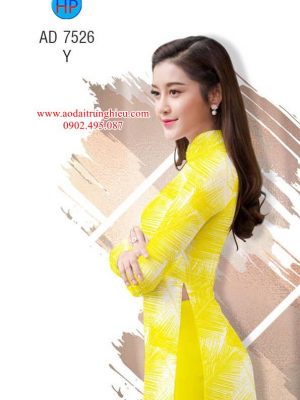 Vải áo dài Lá kiểu mới AD 7526 34 1562338915 523 Vai ao dai La kieu moi AD 7526