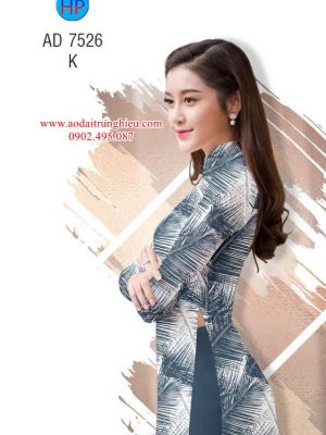 Vải áo dài Lá kiểu mới AD 7526 26 1562338915 729 Vai ao dai La kieu moi AD 7526