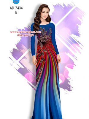 Vải áo dài lá và sọc kiểu mới AD 7434 35 1562339184 392 Vai ao dai la va soc kieu moi AD 7434