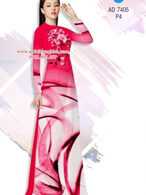 Vải áo dài Hoa in 3D mới ra AD 7405 27 1562339357 520 Vai ao dai Hoa in 3D moi ra AD 7405