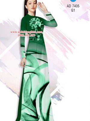 Vải áo dài Hoa in 3D mới ra AD 7405 34 1562339357 731 Vai ao dai Hoa in 3D moi ra AD 7405