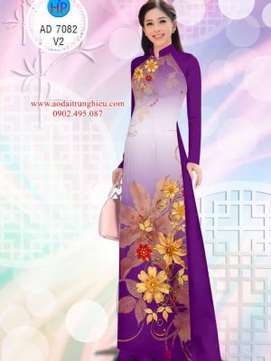 Vải áo dài Hoa Mùa Thu mới ra AD 7082 33 1562469534 353 Vai ao dai Hoa Mua Thu moi ra AD 7082