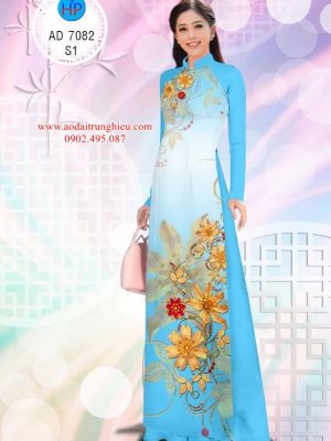 Vải áo dài Hoa Mùa Thu mới ra AD 7082 34 1562469535 379 Vai ao dai Hoa Mua Thu moi ra AD 7082