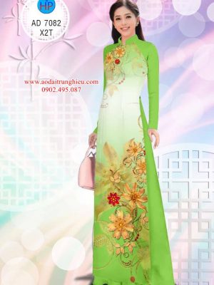 Vải áo dài Hoa Mùa Thu mới ra AD 7082 36 1562469535 574 Vai ao dai Hoa Mua Thu moi ra AD 7082