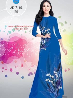 Vải áo dài Hoa chuông thiết kế 2019 AD 7110 36 1562471003 257 Vai ao dai Hoa chuong thiet ke 2019 AD 7110