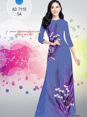 Vải áo dài Hoa chuông thiết kế 2019 AD 7110 23 1562471003 298 Vai ao dai Hoa chuong thiet ke 2019 AD 7110
