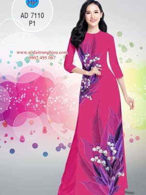 Vải áo dài Hoa chuông thiết kế 2019 AD 7110 35 1562471003 335 Vai ao dai Hoa chuong thiet ke 2019 AD 7110