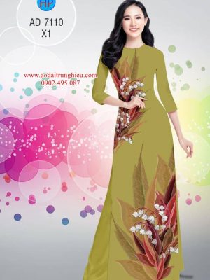 Vải áo dài Hoa chuông thiết kế 2019 AD 7110 26 1562471003 68 Vai ao dai Hoa chuong thiet ke 2019 AD 7110