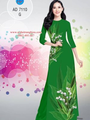 Vải áo dài Hoa chuông thiết kế 2019 AD 7110 37 1562471003 9 Vai ao dai Hoa chuong thiet ke 2019 AD 7110