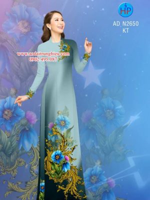 Vải áo dài hoa 3D thiết kế 2019 AD N2650 24 1562472122 759 Vai ao dai hoa 3D thiet ke 2019 AD N2650
