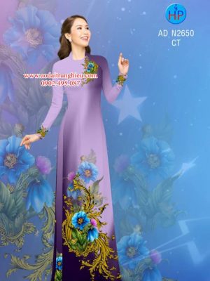 Vải áo dài hoa 3D thiết kế 2019 AD N2650 26 1562472122 843 Vai ao dai hoa 3D thiet ke 2019 AD N2650