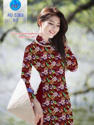 Vải áo dài Hoa đều dễ thương mới ra AD 5368 21 1562590649 65 Vai ao dai Hoa deu de thuong AD