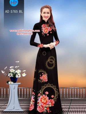 Vải áo dài Hoa Mẫu Đơn kiểu mới AD 5765 28 1562596344 158 Vai ao dai Hoa Mau Don kieu moi AD 5765