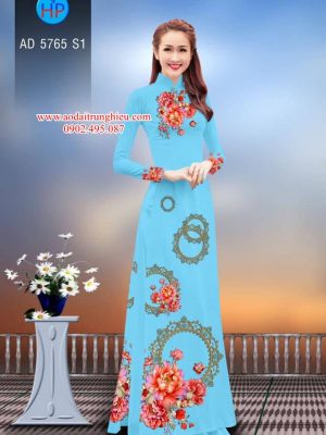 Vải áo dài Hoa Mẫu Đơn kiểu mới AD 5765 32 1562596344 18 Vai ao dai Hoa Mau Don kieu moi AD 5765