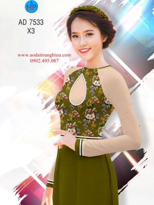 Vải áo dài Hoa in 3D kiểu mới AD 7533 23 1562598027 346 Vai ao dai Hoa in 3D kieu moi AD 7533