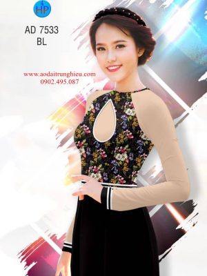 Vải áo dài Hoa in 3D kiểu mới AD 7533 37 1562598027 542 Vai ao dai Hoa in 3D kieu moi AD 7533