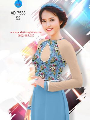 Vải áo dài Hoa in 3D kiểu mới AD 7533 32 1562598027 937 Vai ao dai Hoa in 3D kieu moi AD 7533