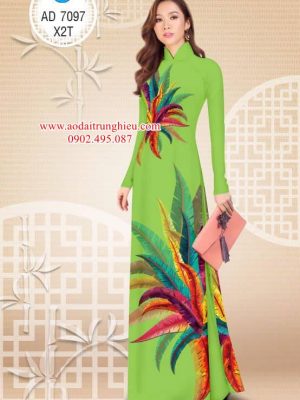 Vải áo dài Lông vũ kiểu mới AD 7097 22 1562598869 214 Vai ao dai Long vu kieu moi AD 7097
