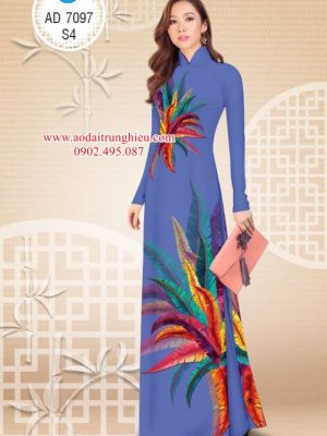 Vải áo dài Lông vũ kiểu mới AD 7097 21 1562598869 319 Vai ao dai Long vu kieu moi AD 7097