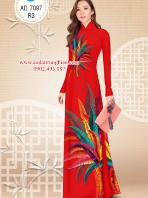 Vải áo dài Lông vũ kiểu mới AD 7097 26 1562598869 584 Vai ao dai Long vu kieu moi AD 7097