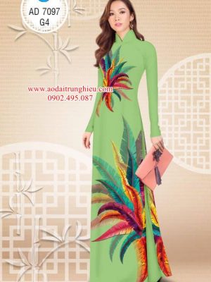 Vải áo dài Lông vũ kiểu mới AD 7097 23 1562598869 67 Vai ao dai Long vu kieu moi AD 7097