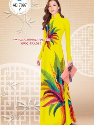 Vải áo dài Lông vũ kiểu mới AD 7097 27 1562598869 854 Vai ao dai Long vu kieu moi AD 7097
