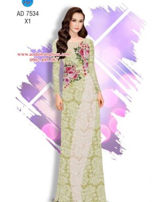 Vải áo dài Hoa giả ren thiết kế 2019 AD 7534 29 1562599111 518 Vai ao dai Hoa gia ren thiet ke 2019 AD