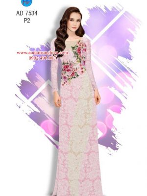 Vải áo dài Hoa giả ren thiết kế 2019 AD 7534 34 1562599112 186 Vai ao dai Hoa gia ren thiet ke 2019 AD