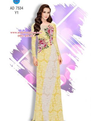 Vải áo dài Hoa giả ren thiết kế 2019 AD 7534 36 1562599112 770 Vai ao dai Hoa gia ren thiet ke 2019 AD