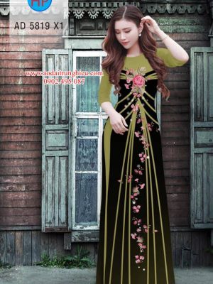 Vải áo dài Hoa hồng thiết kế 2019 AD 5819 22 1562599657 318 Vai ao dai Hoa hong thiet ke 2019 AD 5819