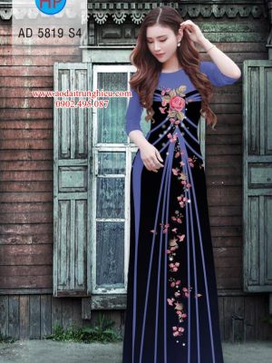 Vải áo dài Hoa hồng thiết kế 2019 AD 5819 21 1562599657 435 Vai ao dai Hoa hong thiet ke 2019 AD 5819
